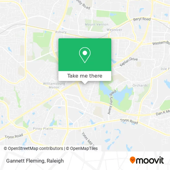 Gannett Fleming map