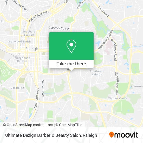 Ultimate Dezign Barber & Beauty Salon map