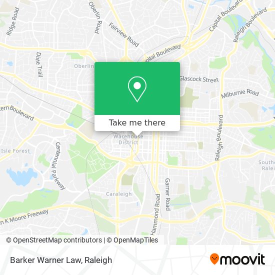 Mapa de Barker Warner Law