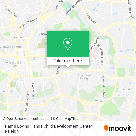 Pam's Loving Hands Child Development Center map