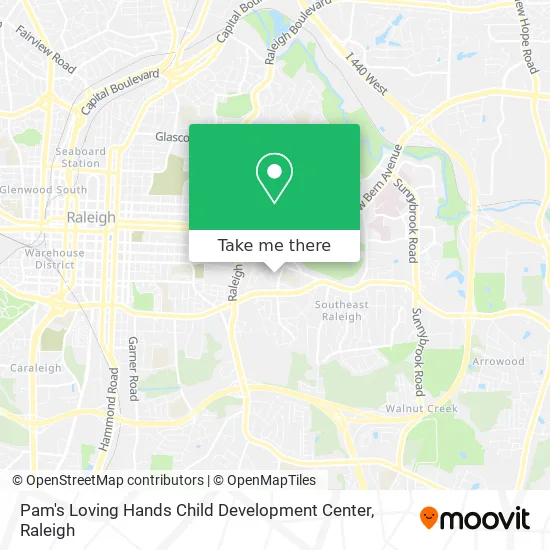 Pam's Loving Hands Child Development Center map
