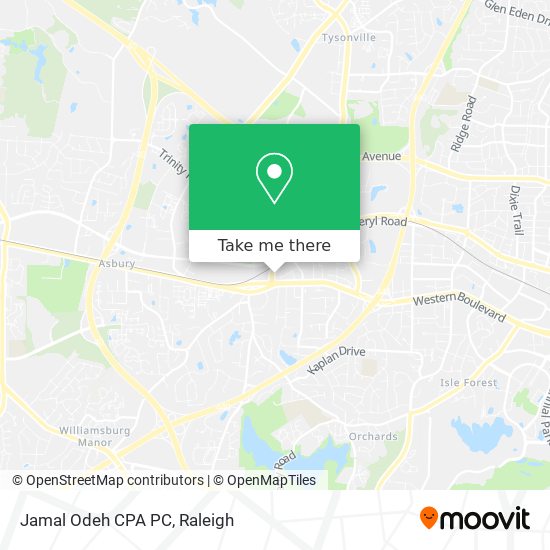 Mapa de Jamal Odeh CPA PC