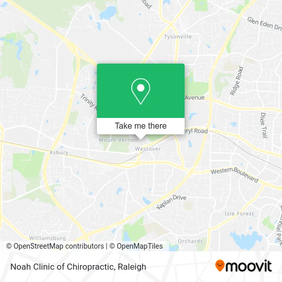 Noah Clinic of Chiropractic map