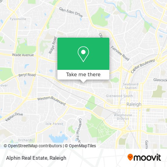 Mapa de Alphin Real Estate