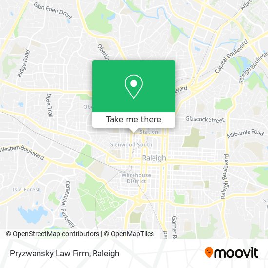 Pryzwansky Law Firm map