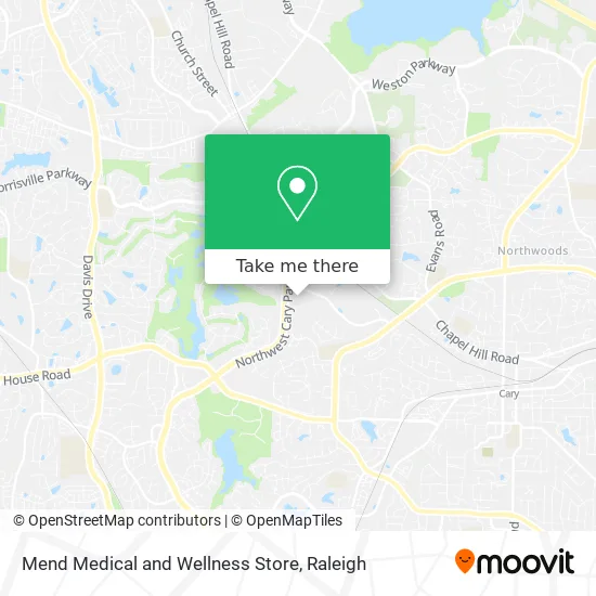 Mend Medical and Wellness Store map