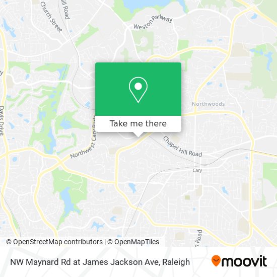 NW Maynard Rd at James Jackson Ave map