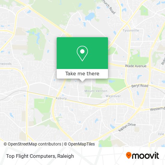 Top Flight Computers map