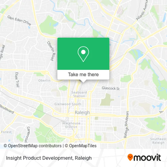 Insight Product Development map