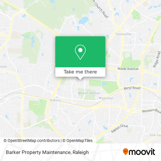 Barker Property Maintenance map