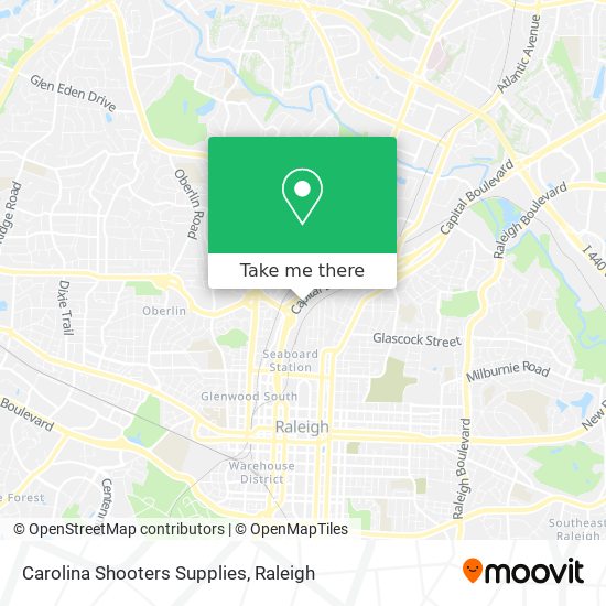 Carolina Shooters Supplies map