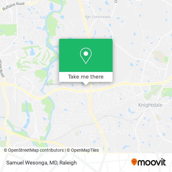 Mapa de Samuel Wesonga, MD