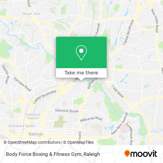 Body Force Boxing & Fitness Gym map