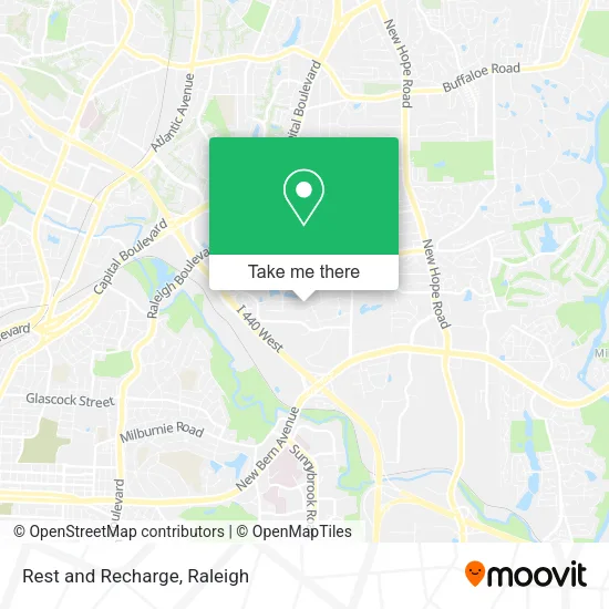Rest and Recharge map