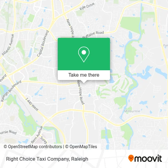 Right Choice Taxi Company map
