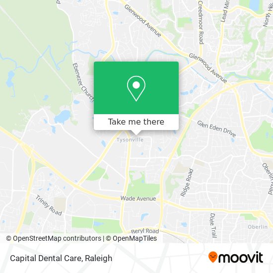 Mapa de Capital Dental Care