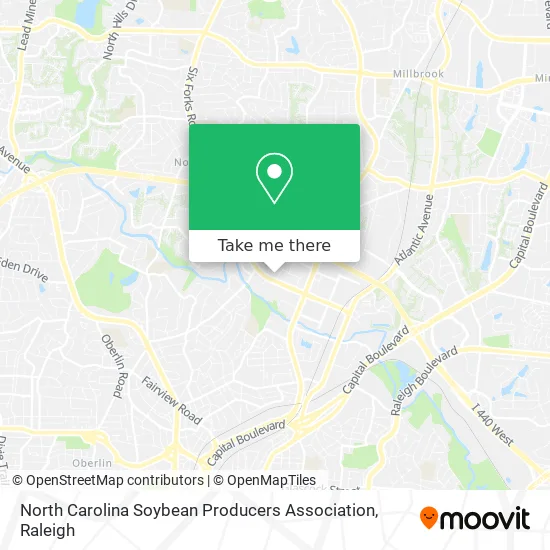 North Carolina Soybean Producers Association map