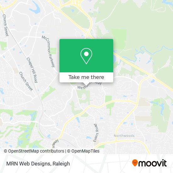 MRN Web Designs map