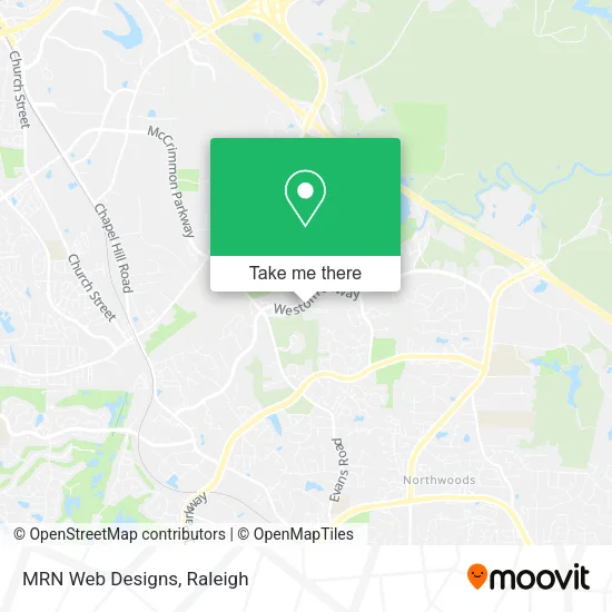 MRN Web Designs map