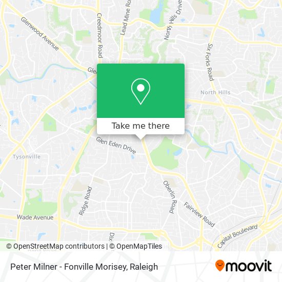 Mapa de Peter Milner - Fonville Morisey
