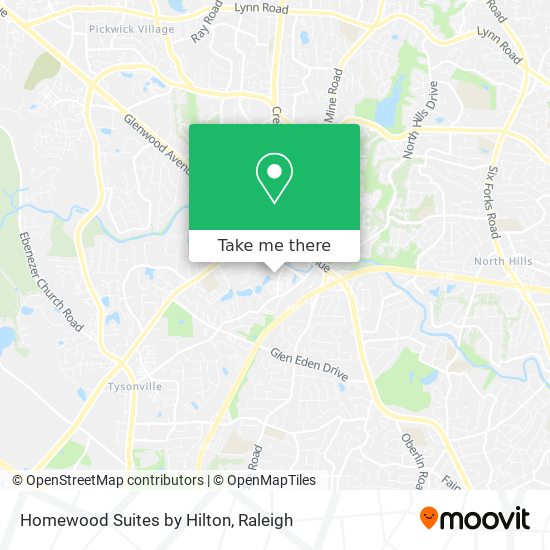 Homewood Suites by Hilton map