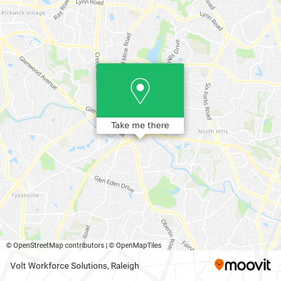 Mapa de Volt Workforce Solutions