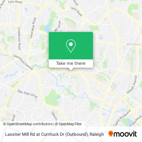 Lassiter Mill Rd at Currituck Dr (Outbound) map