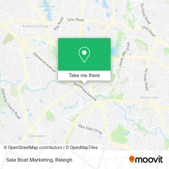 Sale Boat Marketing map