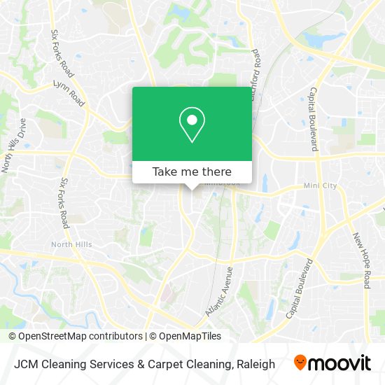 JCM Cleaning Services & Carpet Cleaning map