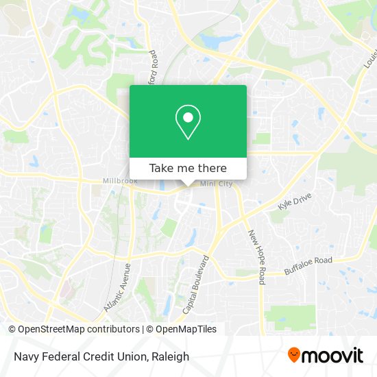Navy Federal Credit Union map