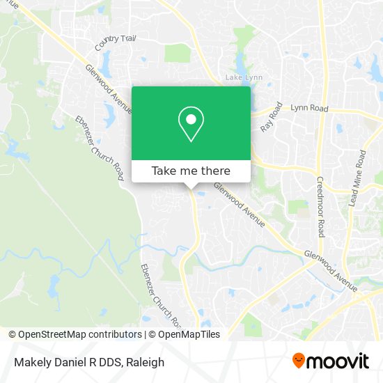 Makely Daniel R DDS map