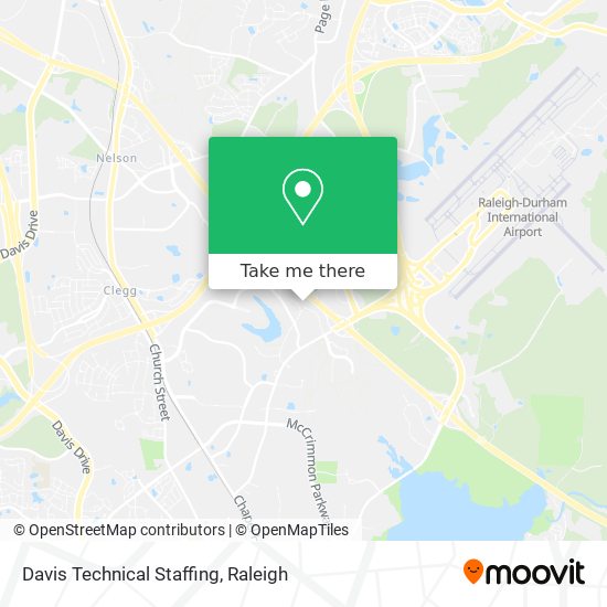 Davis Technical Staffing map