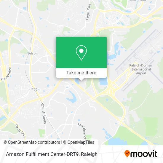 Mapa de Amazon Fulfillment Center-DRT9