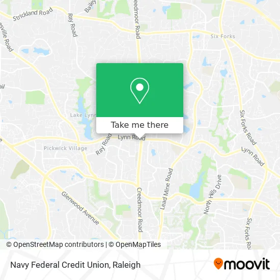 Navy Federal Credit Union map