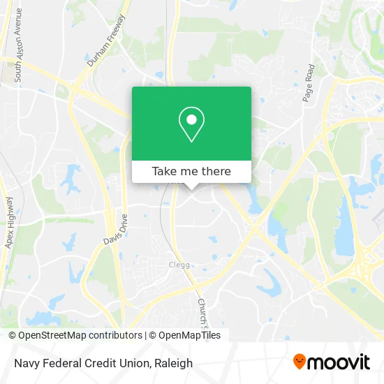 Navy Federal Credit Union map