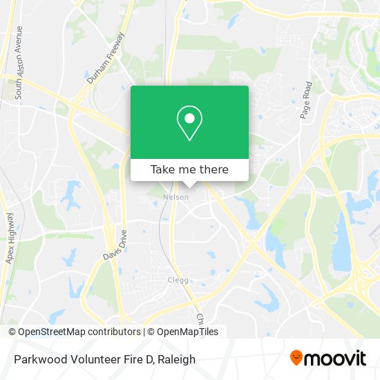 Parkwood Volunteer Fire D map