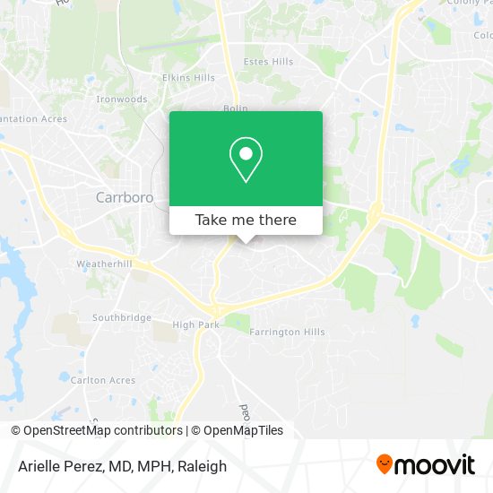 Arielle Perez, MD, MPH map