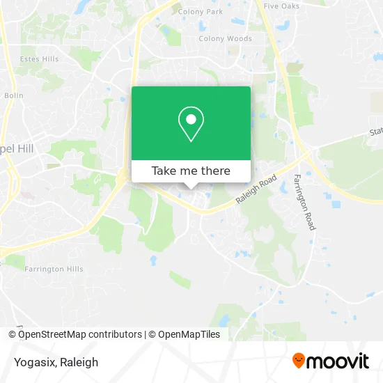 Yogasix map