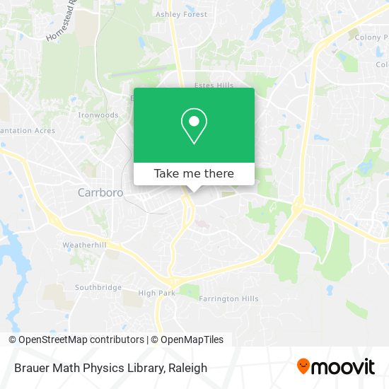 Brauer Math Physics Library map