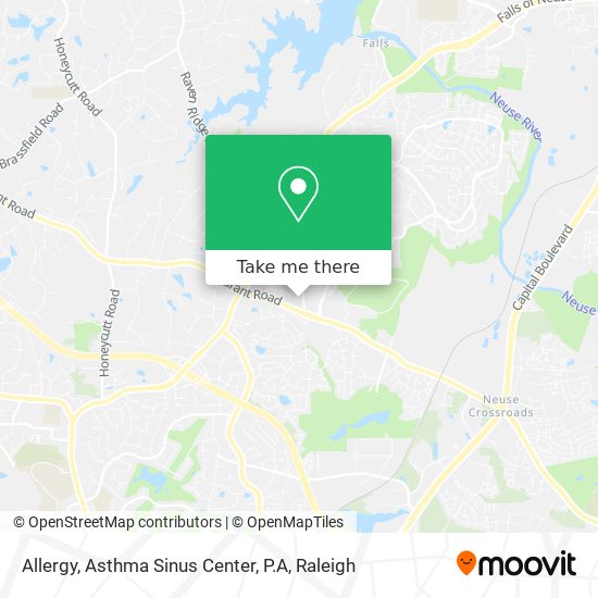 Mapa de Allergy, Asthma Sinus Center, P.A