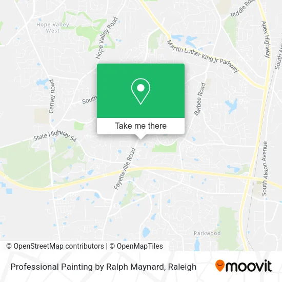 Professional Painting by Ralph Maynard map