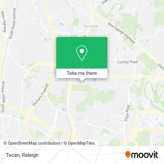 Tecan map