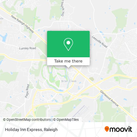Mapa de Holiday Inn Express