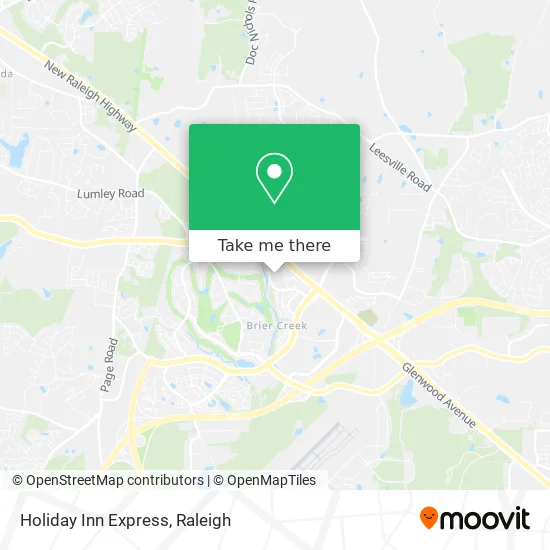 Holiday Inn Express map