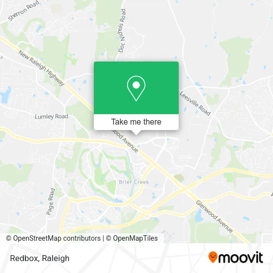 Redbox map