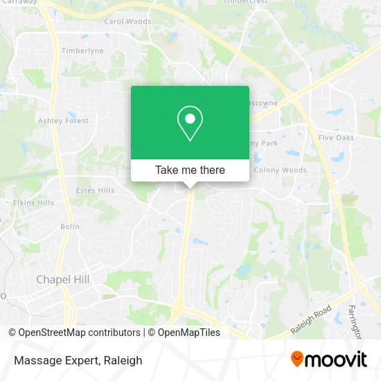 Massage Expert map