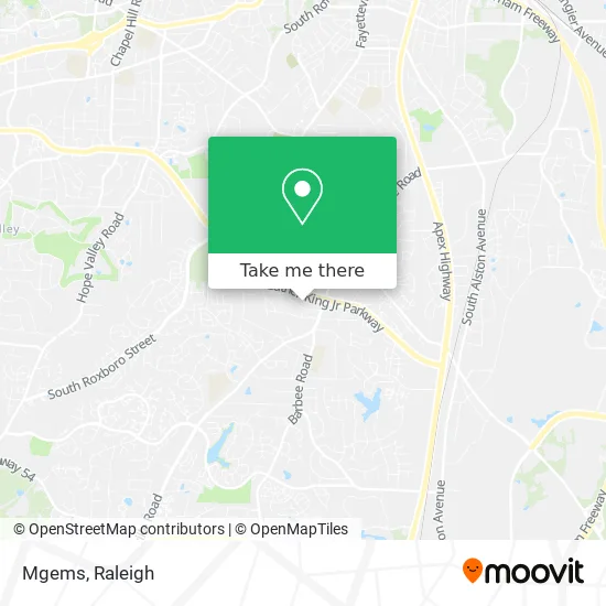 Mgems map