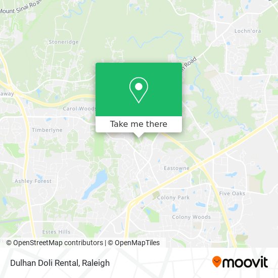 Mapa de Dulhan Doli Rental