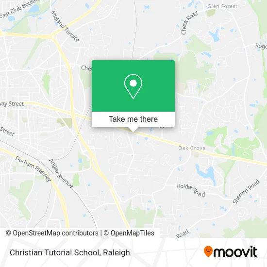 Mapa de Christian Tutorial School