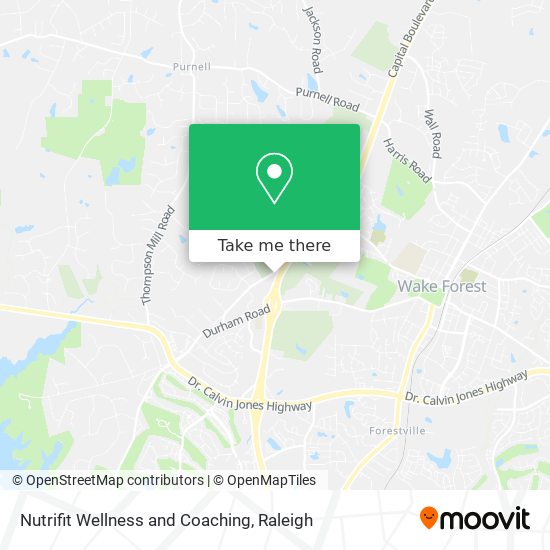 Mapa de Nutrifit Wellness and Coaching